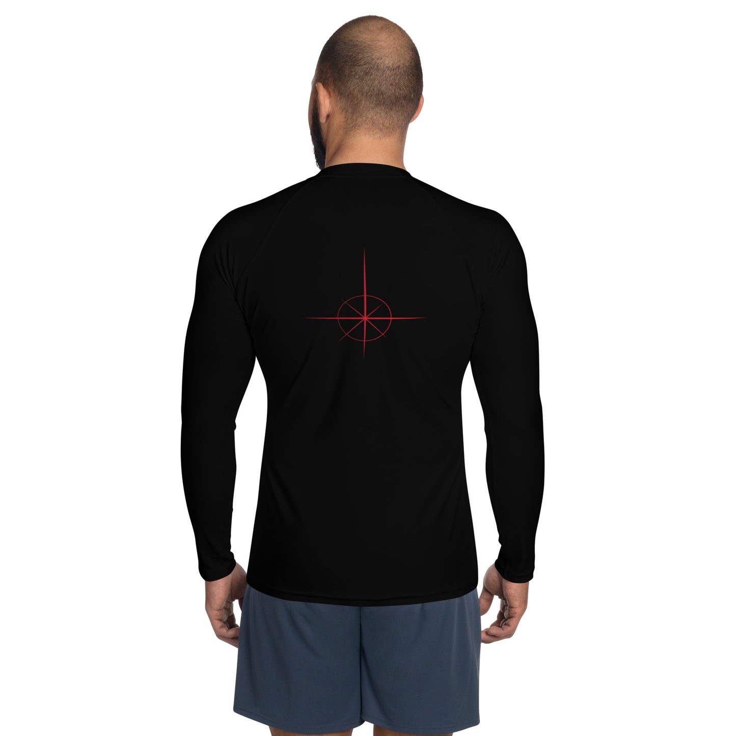 ACOLYTE SUBMISSION GRAPPLING - Men's Black Ranked Rash Guard