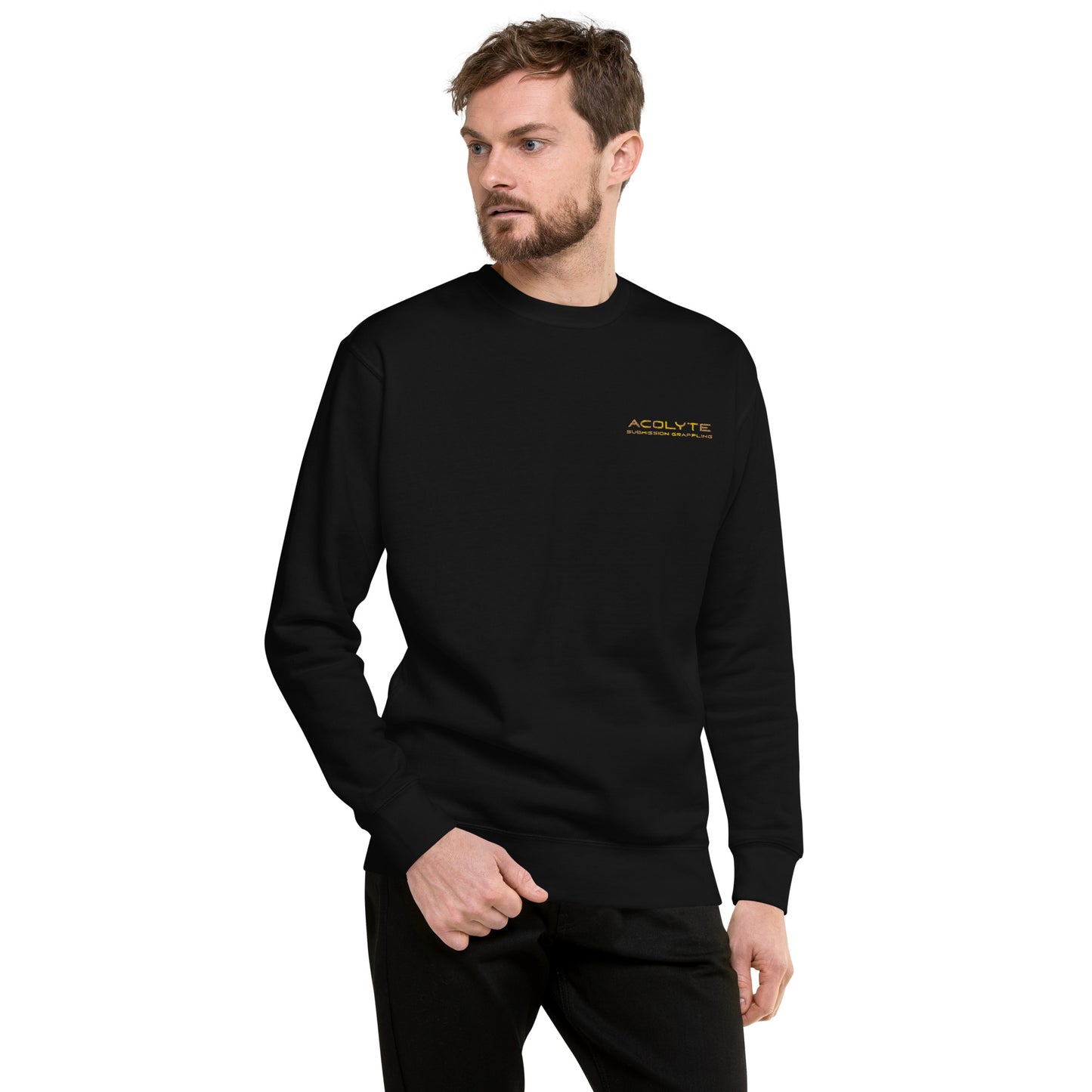 ACOLYTE SUBMISSION GRAPPLING - Men's Premium Sweatshirt