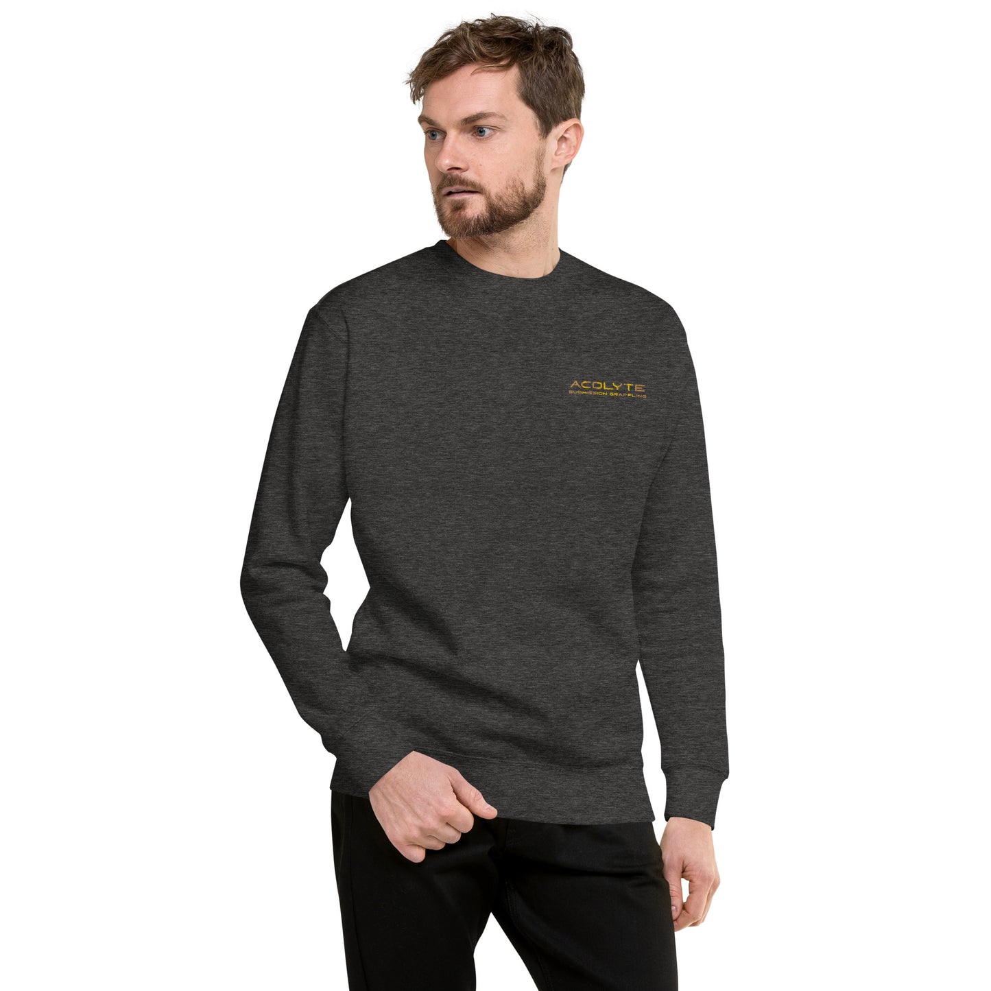 ACOLYTE SUBMISSION GRAPPLING - Men's Premium Sweatshirt