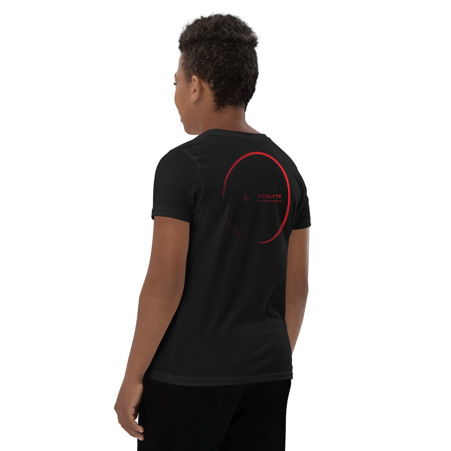 ACOLYTE SUBMISSION GRAPPLING - Red Label - Youth Short Sleeve T-Shirt