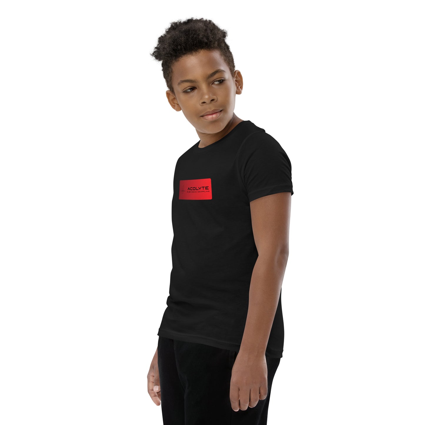 ACOLYTE SUBMISSION GRAPPLING - Red Label - Youth Short Sleeve T-Shirt