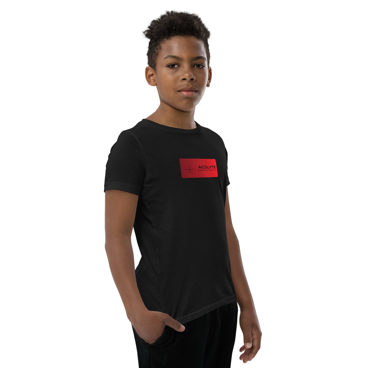 ACOLYTE SUBMISSION GRAPPLING - Red Label - Youth Short Sleeve T-Shirt