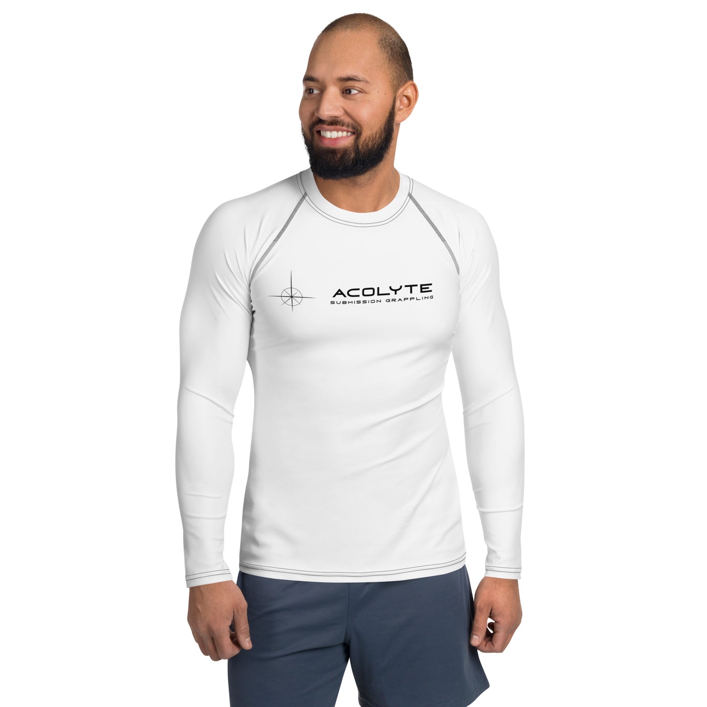 ACOLYTE SUBMISSION GRAPPLING - White Unranked Rashguard