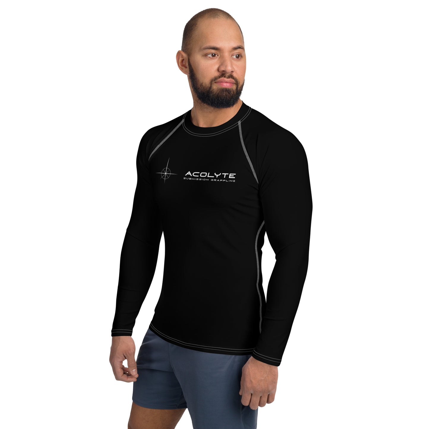 ACOLYTE SUBMISSION GRAPPLING Black Unranked Rashguard