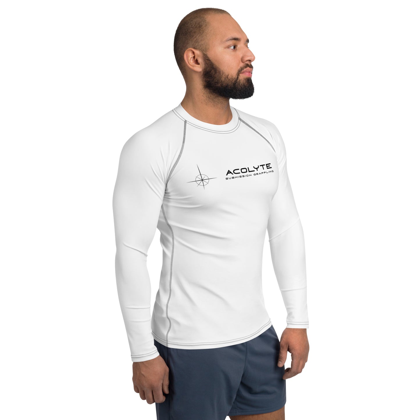 ACOLYTE SUBMISSION GRAPPLING - White Unranked Rashguard