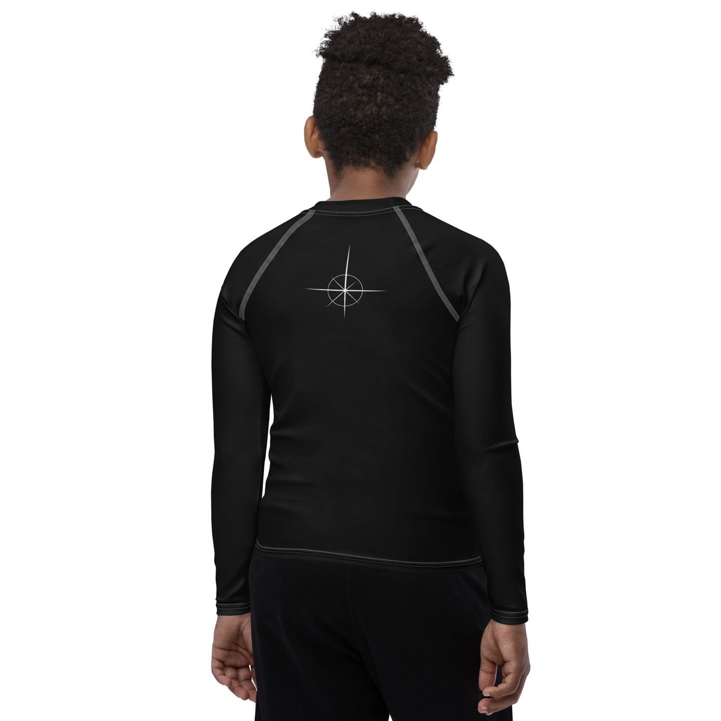 ACOLYTE SUBMISSION GRAPPLING - Youth Black Rash Guard Unranked